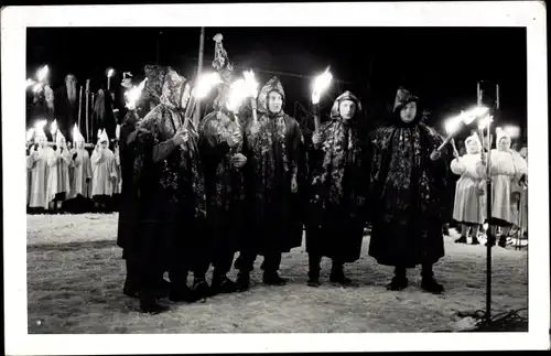 Foto Ak New York City USA, Deutsche Demo, Fest, Verkleidete Menschen