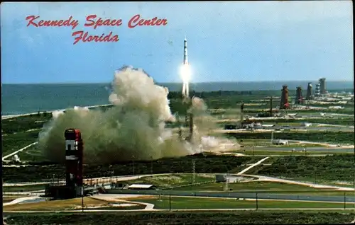 Ak Cape Canaveral Florida USA, John F. Kennedy Space Center, Raketenstart