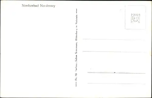 Ak Norderney in Ostfriesland, Denkmal