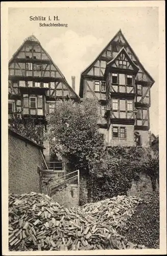 Ak Schlitz in Hessen, Schachtenburg