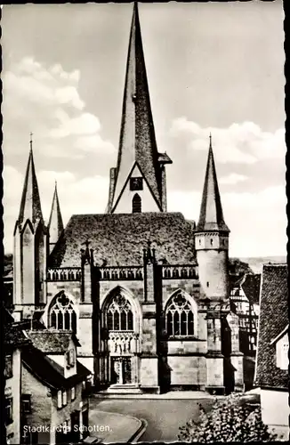Ak Schotten im Vogelsbergkreis Hessen, Stadtkirche