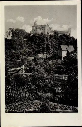 Ak Rochsburg Lunzenau in Sachsen, Schloss