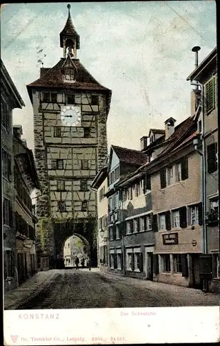 Ak Konstanz am Bodensee, Schnetztor