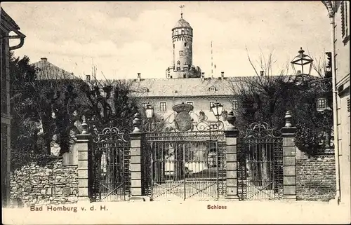 Ak Bad Homburg vor der Höhe Hessen, Schloss
