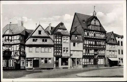 Ak Adenau in der Eifel, Marktplatz