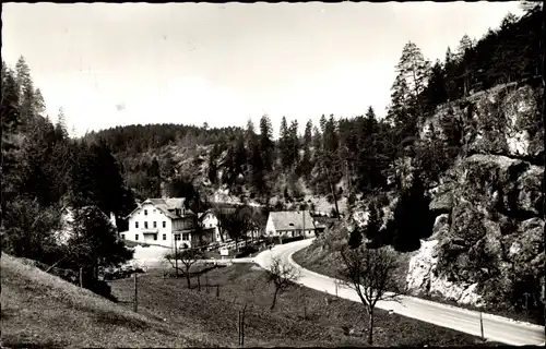 Ak Schüttersmühle Pottenstein in Oberfranken, Hotel, Cafe, Restaurant