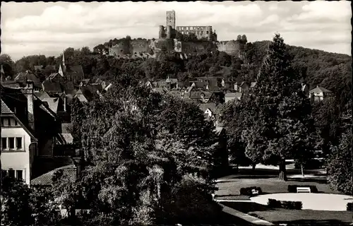 Ak Königstein im Taunus, Ortsansicht, Burg