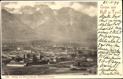 Ak Hall in Tirol, Gesamtansicht