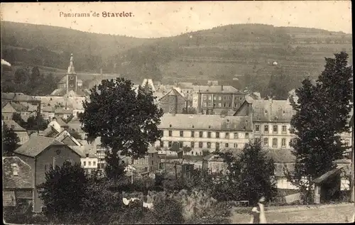 Ak Stavelot Wallonie Lüttich, Panorama