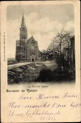 Ak Renaix Ostflandern, Kirche