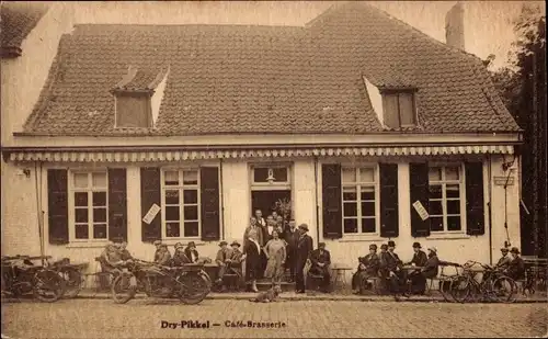 Ak Dry Pikkel Strombeek Bever Flämisch-Brabant, Café Brasserie