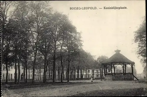 Ak Bourg Leopold Leopoldsburg Flandern-Limburg, Koninklijkeplaats