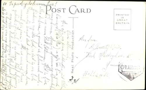 Ak Gibraltar, Berg vom Strand aus gesehen