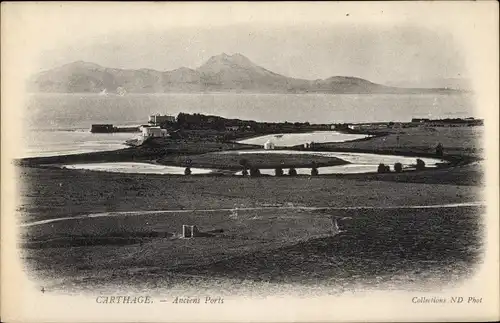 Ak Carthage Tunesien, Antike Häfen