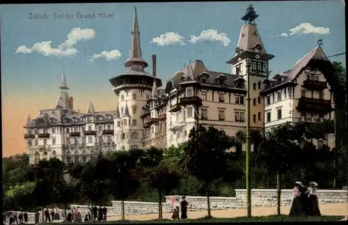 Ak Zürich Stadt Schweiz, Dolder Grand Hotel