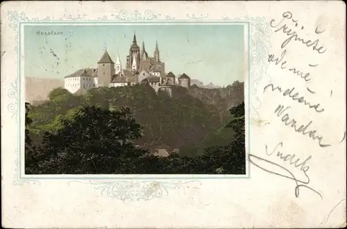 Ak Praha Prag Tschechien, Hradčany Hradschin