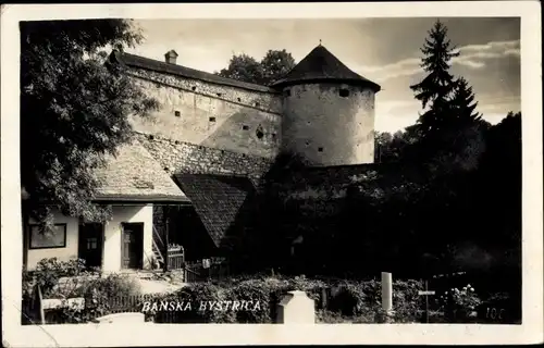 Ak Banská Štiavnica Selmecbánya Slowakei, Burg, Banska Hystrica