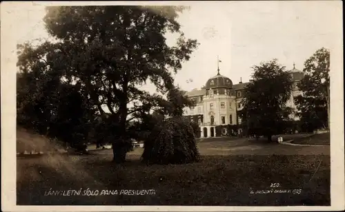Ak Lány u Rakovníka Mittelböhmen, Letni Sidlo Pana Presiventa
