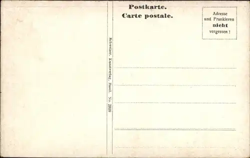 Ak Basel Bâle Stadt Schweiz, Totentanz Landungsstelle des Personendampfer