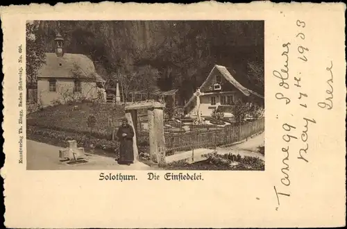 Ak Solothurn Stadt Schweiz, Einsiedelei