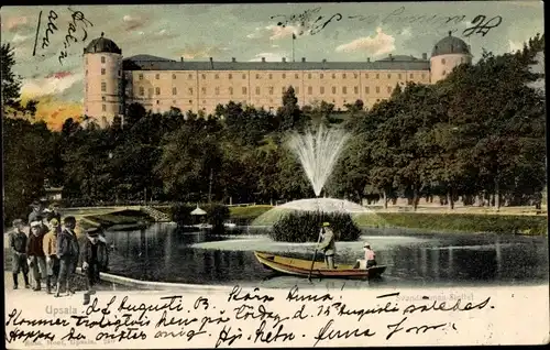 Ak Uppsala Schweden, Svandammen Slottet