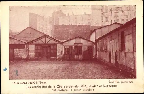 Ak Saint Maurice Val de Marne, L'ancien Patronage