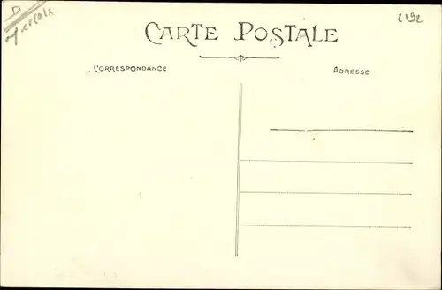 Ak Genneteil Maine et Loire, Route du Lude