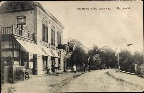 Ak Barneveld Gelderland, Amersfoortsche Straatweg