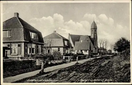 Ak Voorthuizen Barneveld Gelderland Niederlande, Geref. Kirche