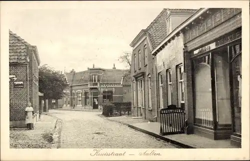 Ak Aalten Gelderland Niederlande, Kruisstraat