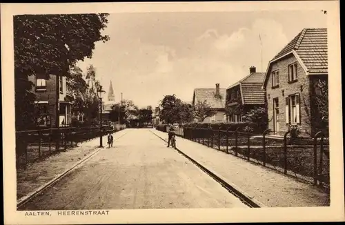 Ak Aalten Gelderland Niederlande, Heerenstraat