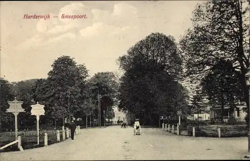 Ak Harderwijk Gelderland, Smeepoort