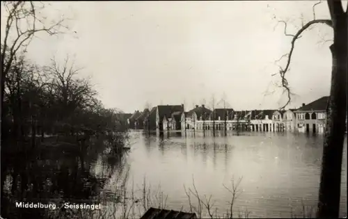 Ak Middelburg Zeeland Niederlande, Seissingel