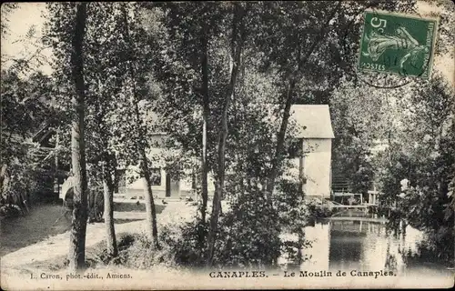 Ak Canales Somme, Le Moulin