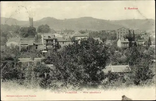 Ak Pamiers-Ariège, Gesamtansicht