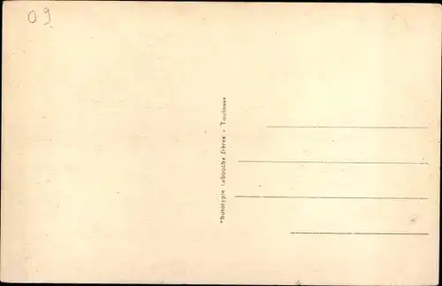 Ak Biert Ariège, Blick vom Gipfel des Kert de Massat