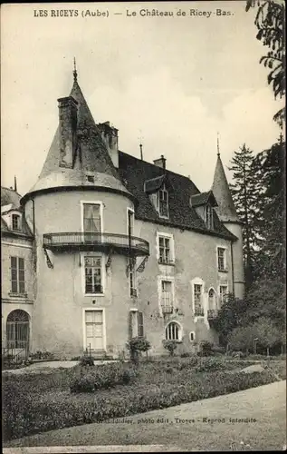 Ak Les Riceys Aube, Le Chateau de Ricey-Bas