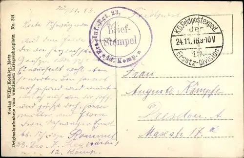 Ak Verdun Meuse, Neue Brücke