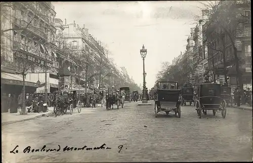 Ak Paris II, Boulevard Montmartre