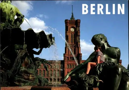 Ak Berlin Mitte, Rotes Rathaus