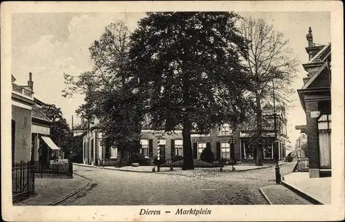 Ak Dieren Gelderland, Marktplatz