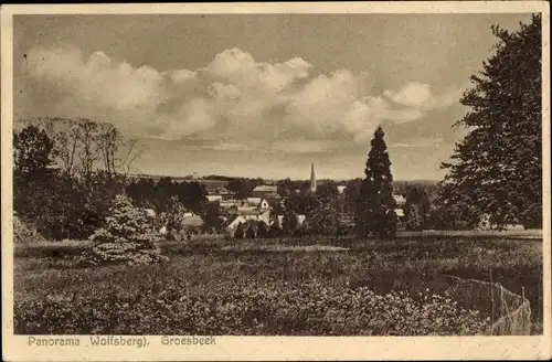 Ak Groesbeek Gelderland, Panorama Wolfsberg