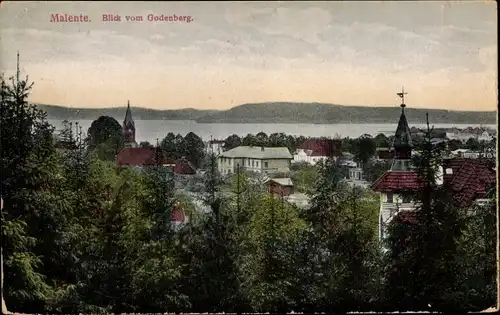 Ak Malente in Ostholstein, Blick vom Godenberg