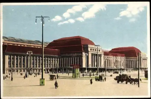 Ak Leipzig in Sachsen, Hauptbahnhof