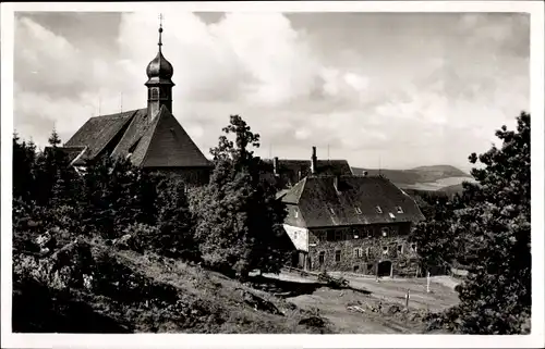 Ak Bischofsheim a.d. Rhön, Kloster Kreuzberg, Kirche