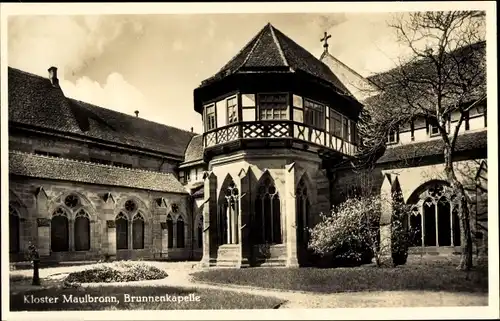 Ak Maulbronn, Kloster Maulbronn, Brunnenkapelle