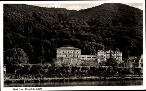 Ak Bad Ems an der Lahn, Albert-Kurheim