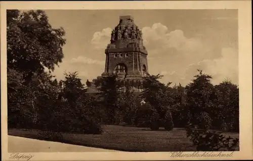 Ak Leipzig in Sachsen, Völkerschlachtdenkmal