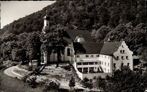 Ak Deggingen in Württemberg, Wallfahrtskirche, Kapuzinerkloster Ave Maia