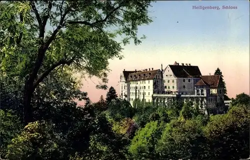 Ak Heiligenberg in Baden, Schloss